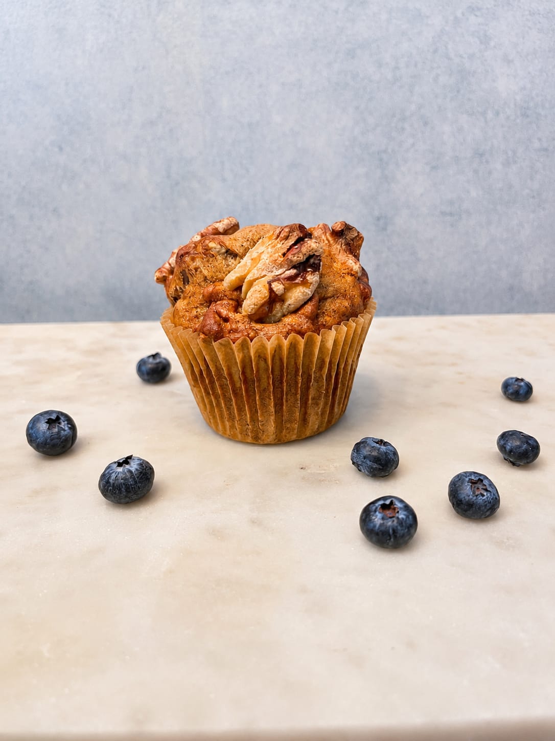 Blueberry Walnut Banana Muffin x 4